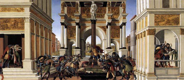 Sandro Botticelli The Story of Lucretia France oil painting art